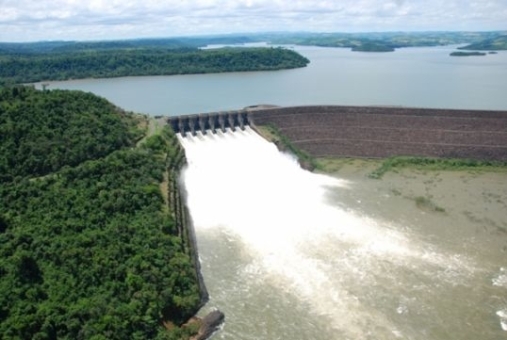 Foto de Mirante do Vertedouro Usina Salto Santiago